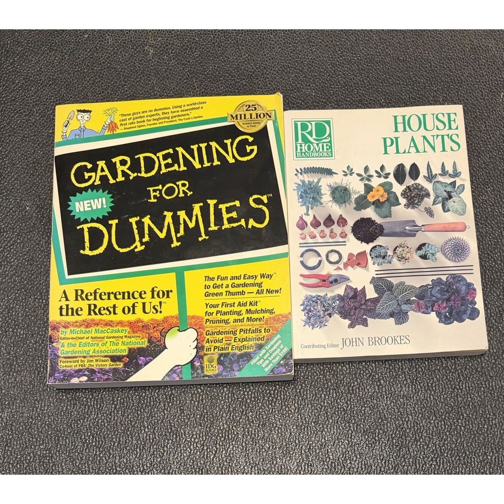 Gardening for Dummies National Gardening Association Readers Digest House Plants
